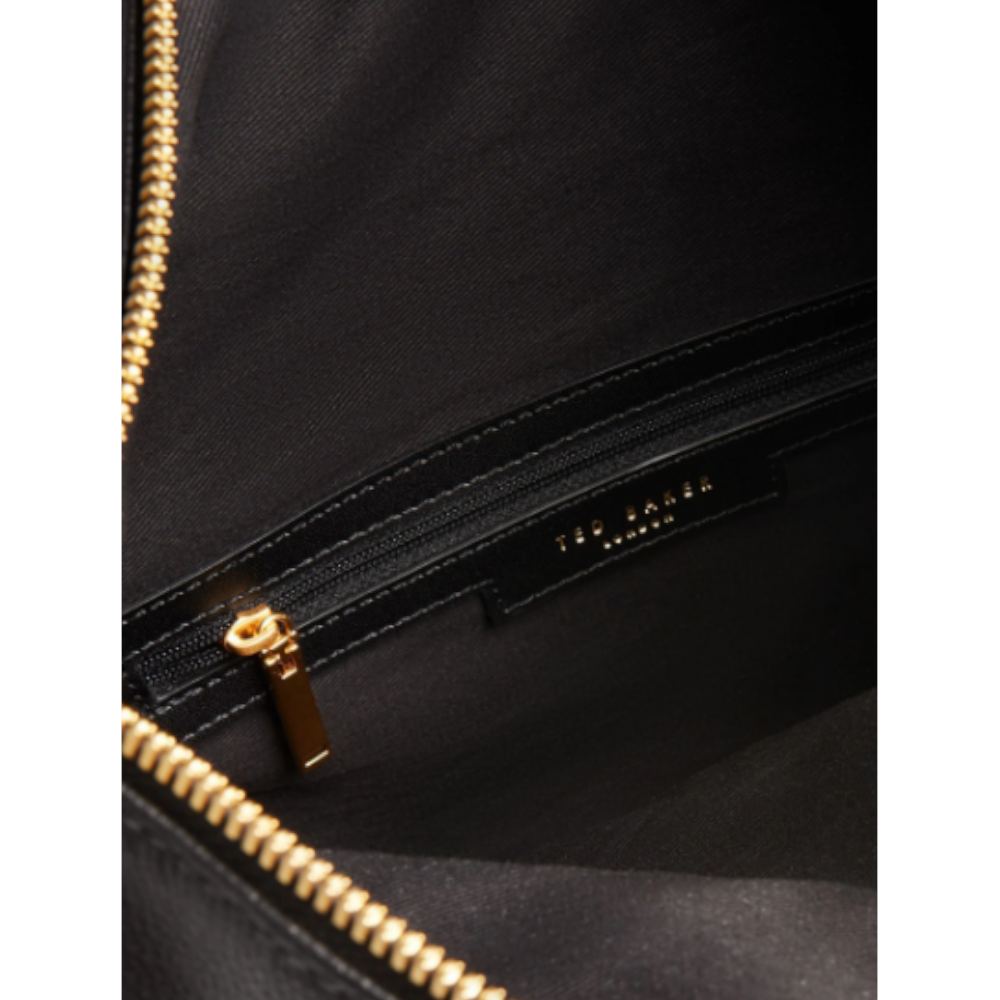 【TED BAKER | テッドベーカー】 希少!Luccea ウェビングレザーバックパック《ブラック》