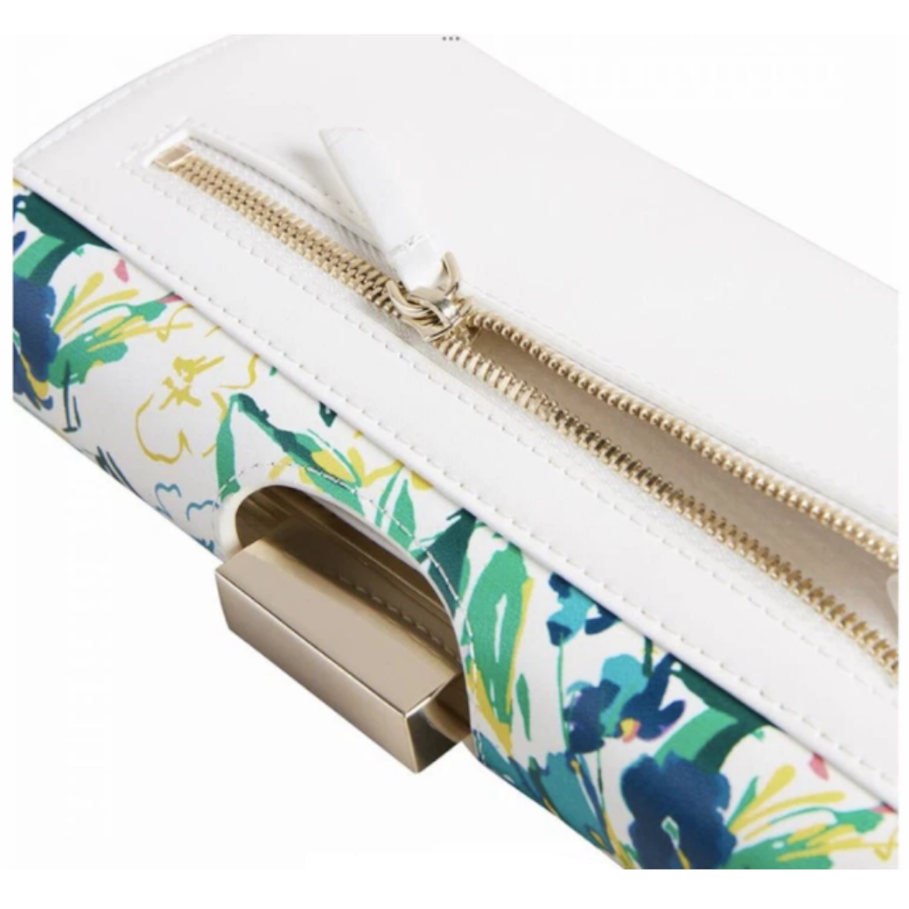 【TED BAKER/テッドベーカー】Meliika レザー スナップ式 長財布《ホワイト》