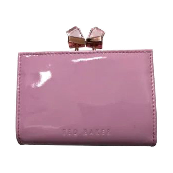 TED BAKER | テッドベーカー TANAGO パテントレザーミニ折り財布 《ヌードピンク》