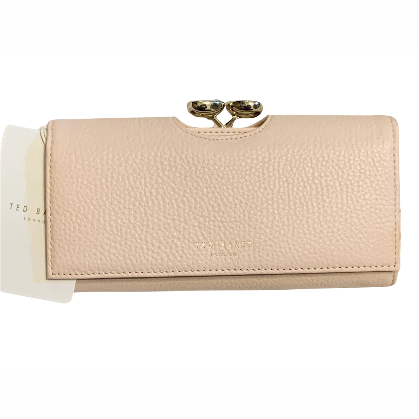 【TED BAKER/テッドベーカー】Alyysaa レザー がま口長財布《ピンク》