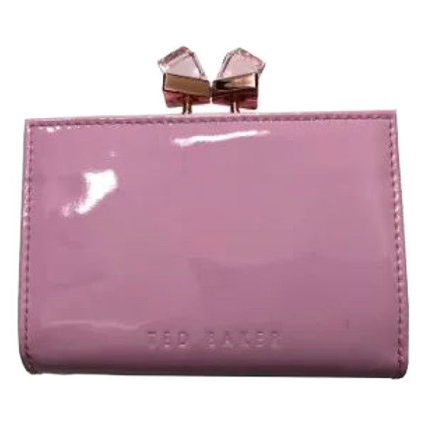 TED BAKER | テッドベーカー TANAGO パテントレザーミニ折り財布 《ヌードピンク》