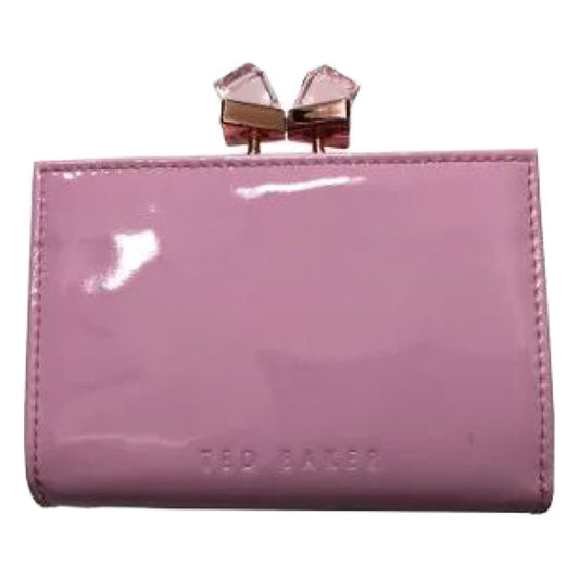 TED BAKER | テッドベーカー TANAGO パテントレザーミニ折り財布 《ヌードピンク》