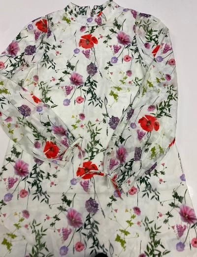 【TED BAKER | テッドベーカー】 IMANE チュニックワンピース 《花柄 ホワイト》