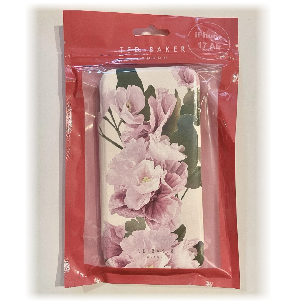 【TED BAKER | テッドベーカー】希少！フラワープレイスメント ミラー付 手帳型 iPhone Air ケース