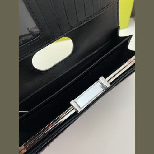 【TED BAKER/テッドベーカー】GLAREH グリッターレザー スナップ式 長財布《シルバー》