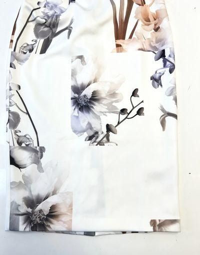 【TED BAKER | テッドベーカー】SAIDIE オフショルダー ボディコン ワンピース《ホワイト》