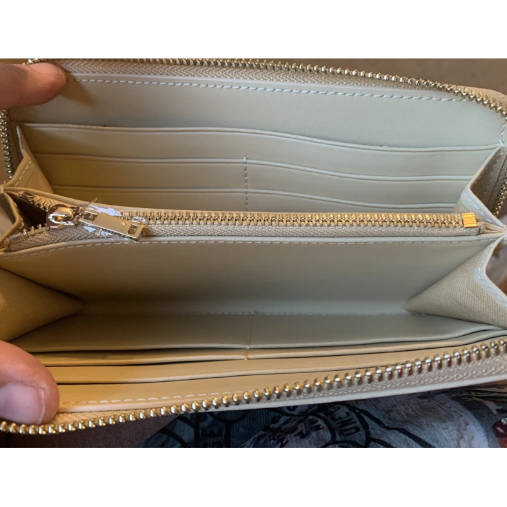 【TED BAKER/テッドベーカー】Jorjana ラウンドジップ長財布《ナチュラル》