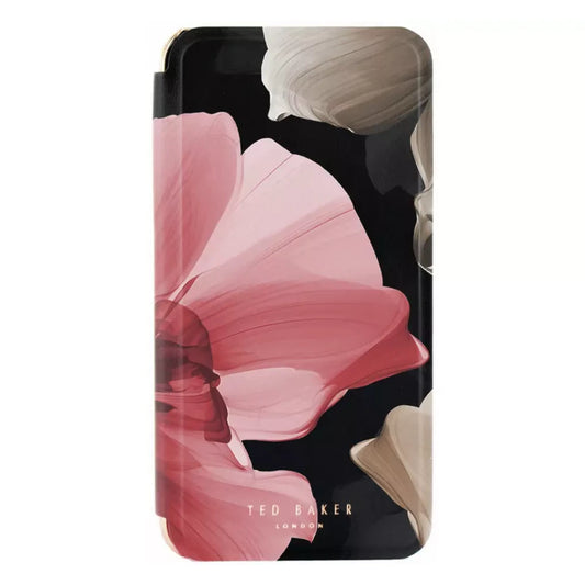 【TED BAKER | テッドベーカー】希少！アマンド ブラック ミラー付 手帳型 iPhone Air ケース