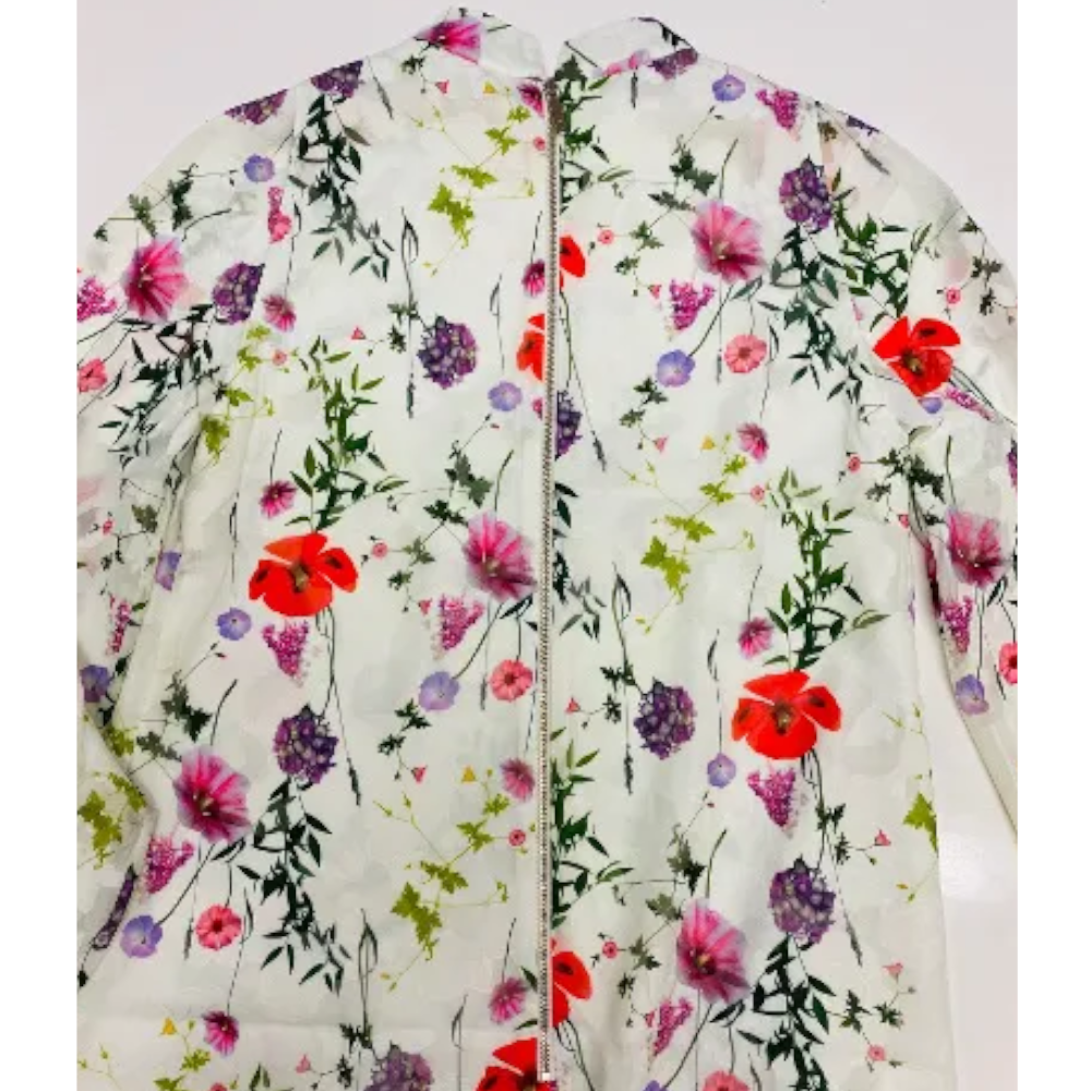 【TED BAKER | テッドベーカー】 IMANE チュニックワンピース 《花柄 ホワイト》