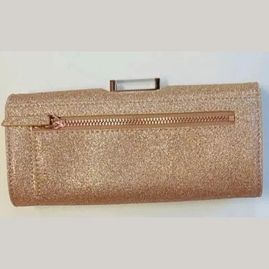 【TED BAKER/テッドベーカー】GLAREH グリッターレザー スナップ式 長財布《ゴールド》