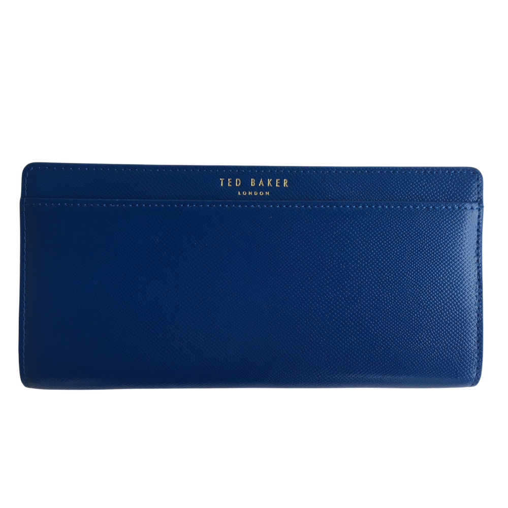 【TED BAKER/テッドベーカー】DARRAH ジップアラウンドレザー長財布《ブルー 》