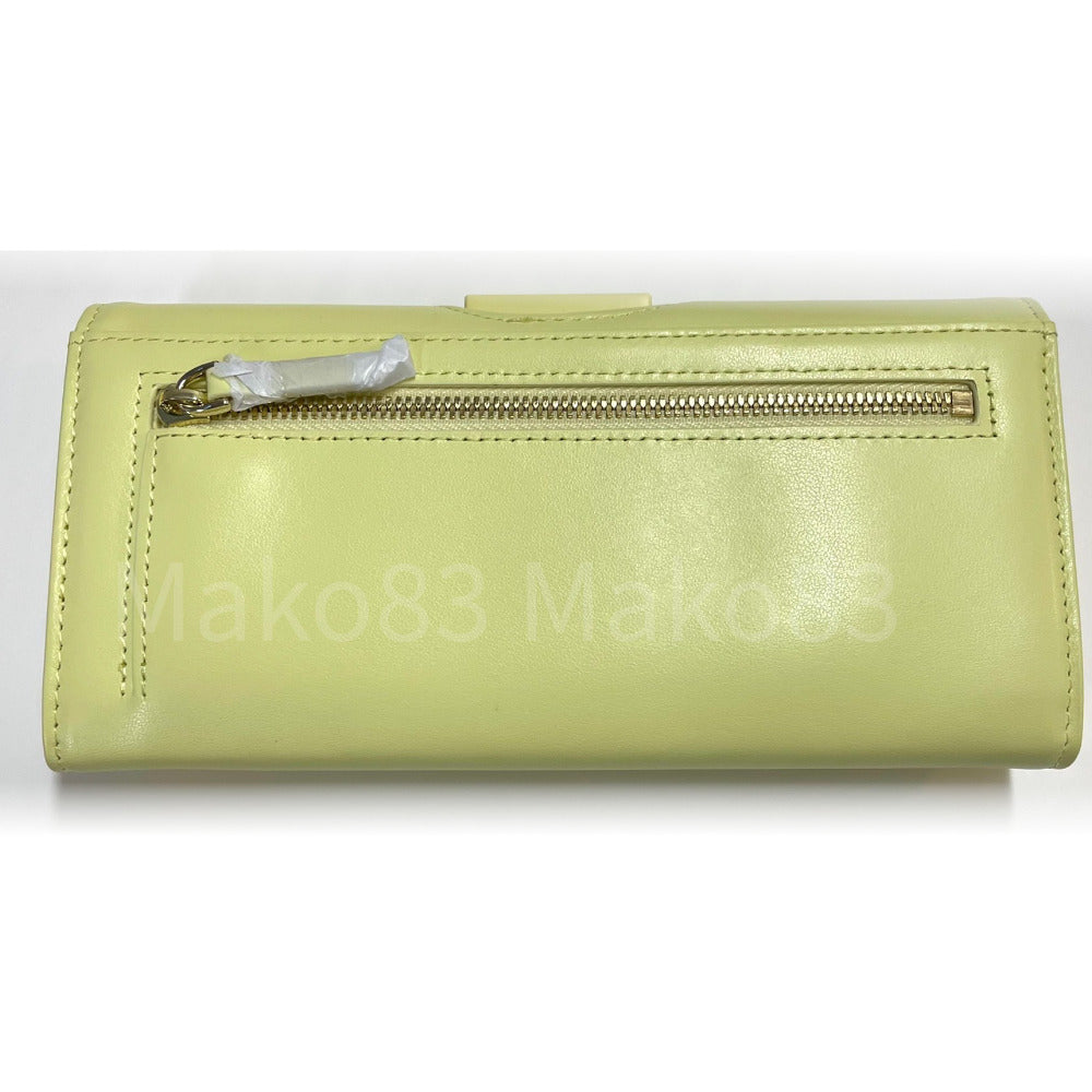 【TED BAKER/テッドベーカー】Seelda レザー スナップ式 折り財布《イエロー》