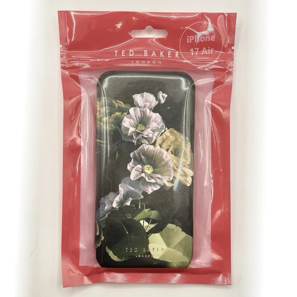 【TED BAKER | テッドベーカー】希少！ペーパーフラワー ミラー付 手帳型  iPhone Air ケース