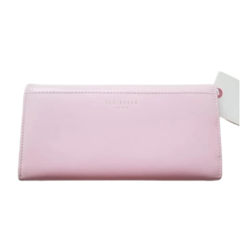 【TED BAKER/テッドベーカー】1点で持ち歩いても素敵！Tikay スナップ式長財布 《ピンク》