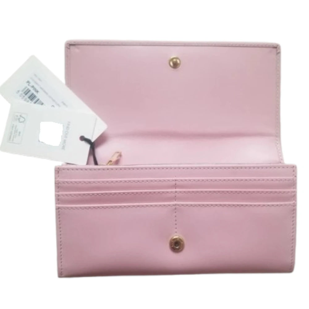 【TED BAKER/テッドベーカー】1点で持ち歩いても素敵！Tikay スナップ式長財布 《ピンク》