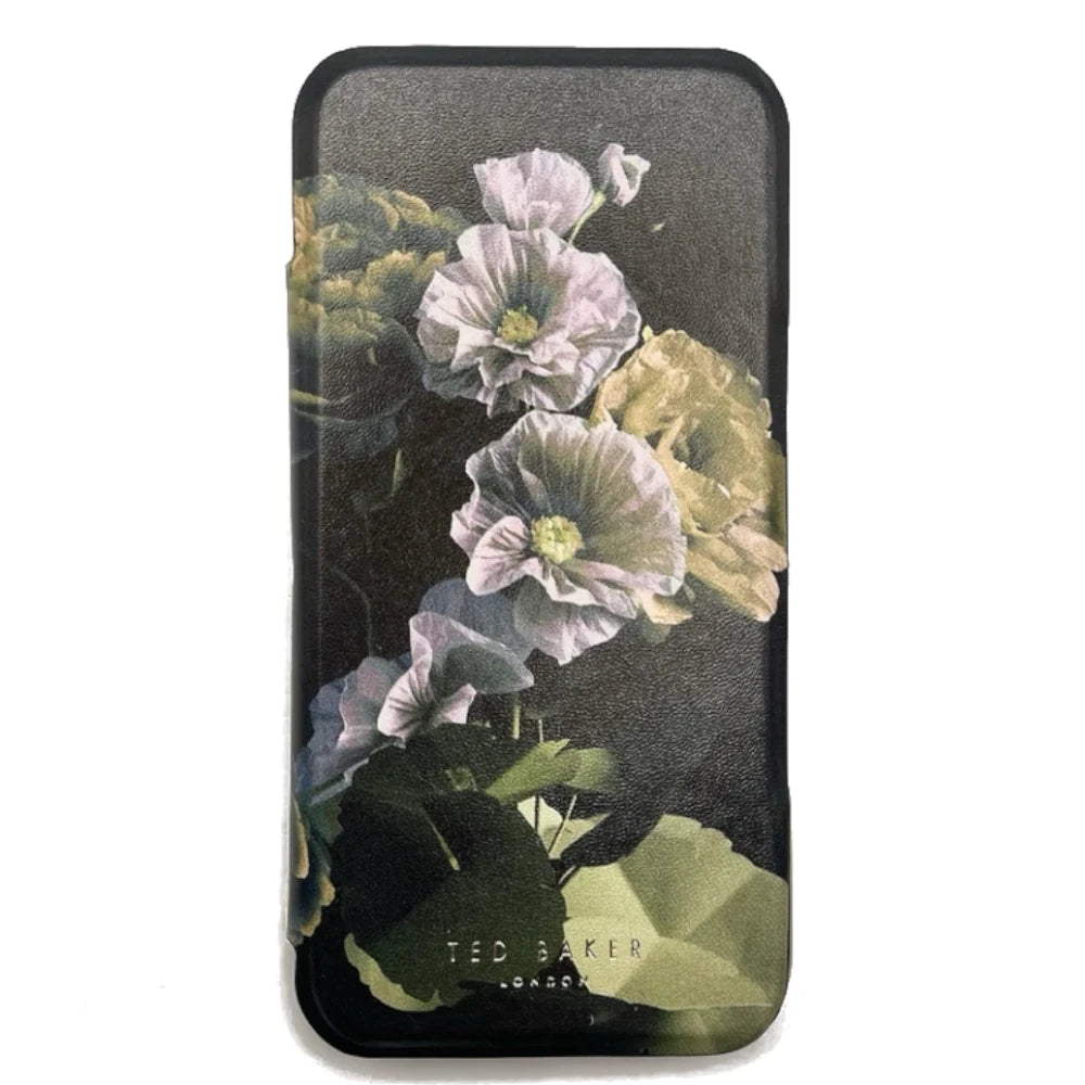 【TED BAKER | テッドベーカー】希少！ペーパーフラワー ミラー付 手帳型  iPhone Air ケース