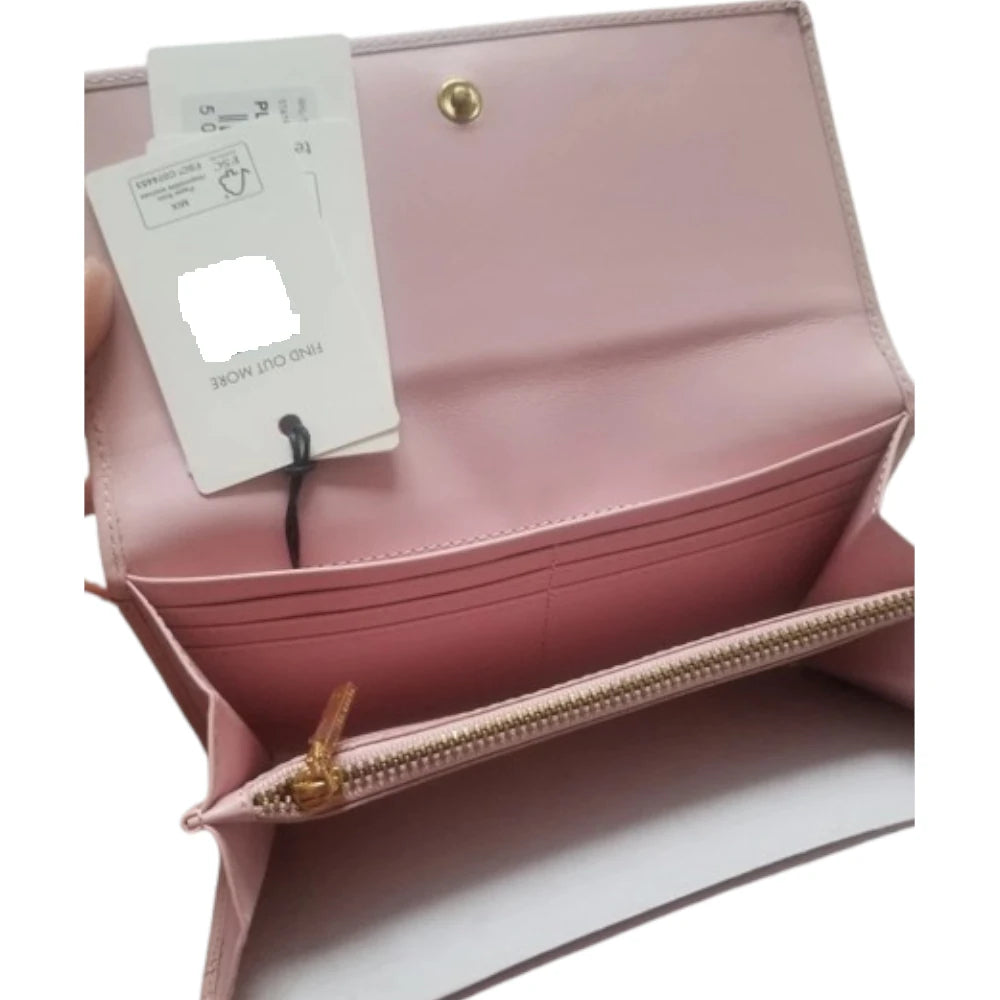 【TED BAKER/テッドベーカー】1点で持ち歩いても素敵！Tikay スナップ式長財布 《ピンク》