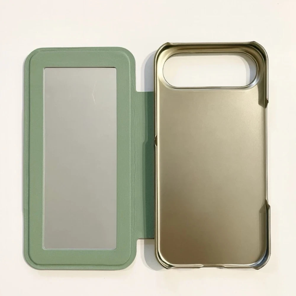 【TED BAKER | テッドベーカー】希少！フラワープレイスメント ミラー付 手帳型 iPhone Air ケース