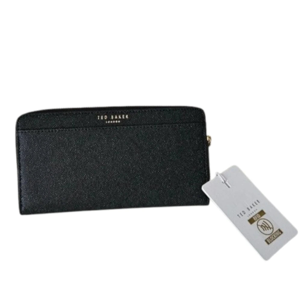 【TED BAKER/テッドベーカー】Aubriee ラウンドジップ長財布 《ブラック》