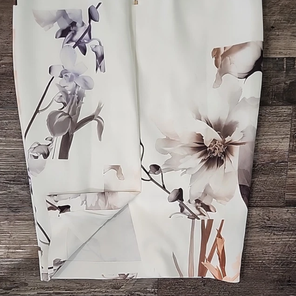 【TED BAKER | テッドベーカー】SAIDIE オフショルダー ボディコン ワンピース《ホワイト》