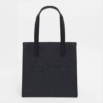 【TED BAKER | テッドベーカー】定番・大人気！seacon スモール アイコントートバッグ《ブラック》