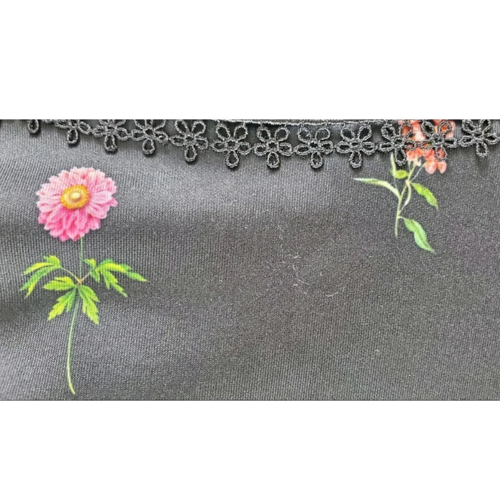【TED BAKER | テッドベーカー】DAISSIE スケーターワンピース 《花柄ブラック》